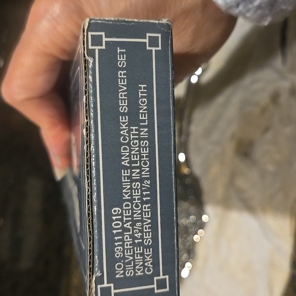 International Silver Company Knife and Cake Server - Vintage - Picture 2 of 6